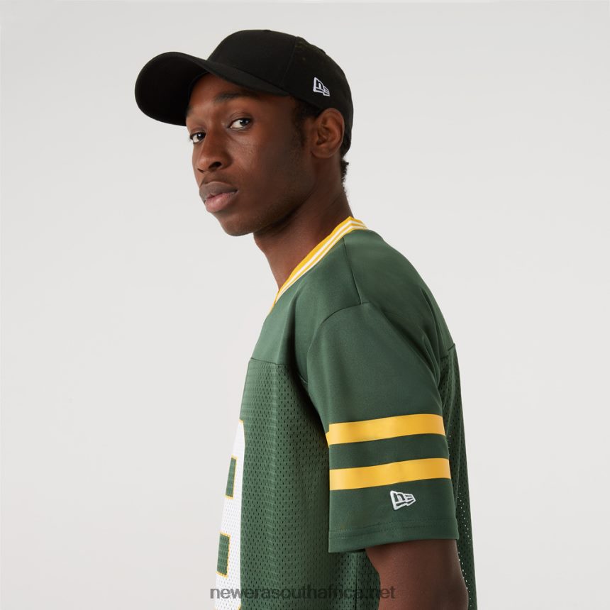 Green Bay Packers Oversized Khaki Jersey New Era TRBRBN3091