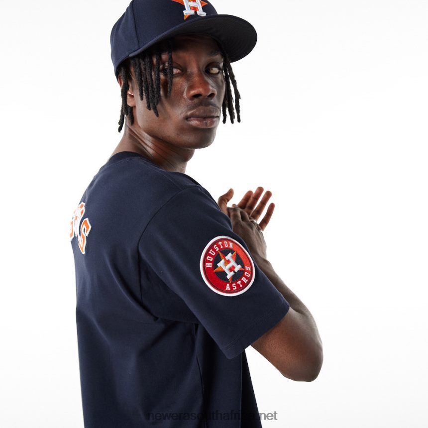 Houston Astros MLB Logo Select Navy T-Shirt New Era TRBRBN2974