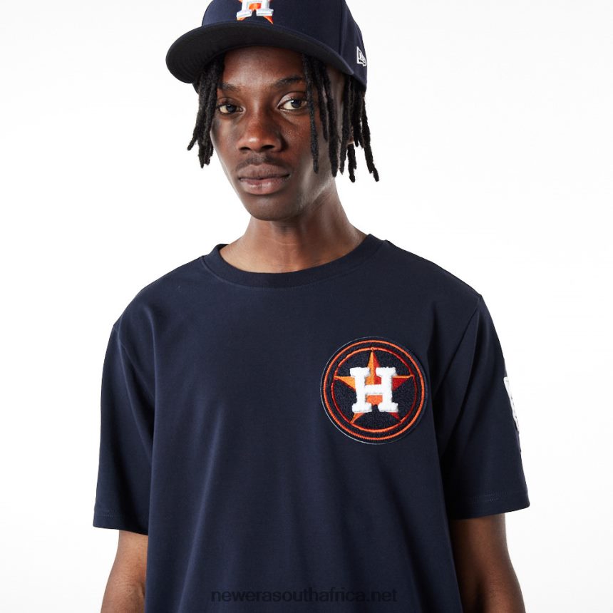 Houston Astros MLB Logo Select Navy T-Shirt New Era TRBRBN2974