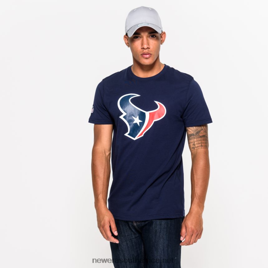 Houston Texans Team Logo Blue T-Shirt New Era TRBRBN3093