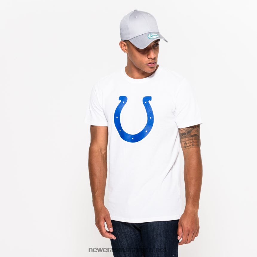 Indianapolis Colts Team Logo White T-Shirt New Era TRBRBN3064