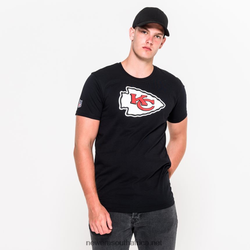 Kansas City Chiefs Team Logo Black T-Shirt New Era TRBRBN3106