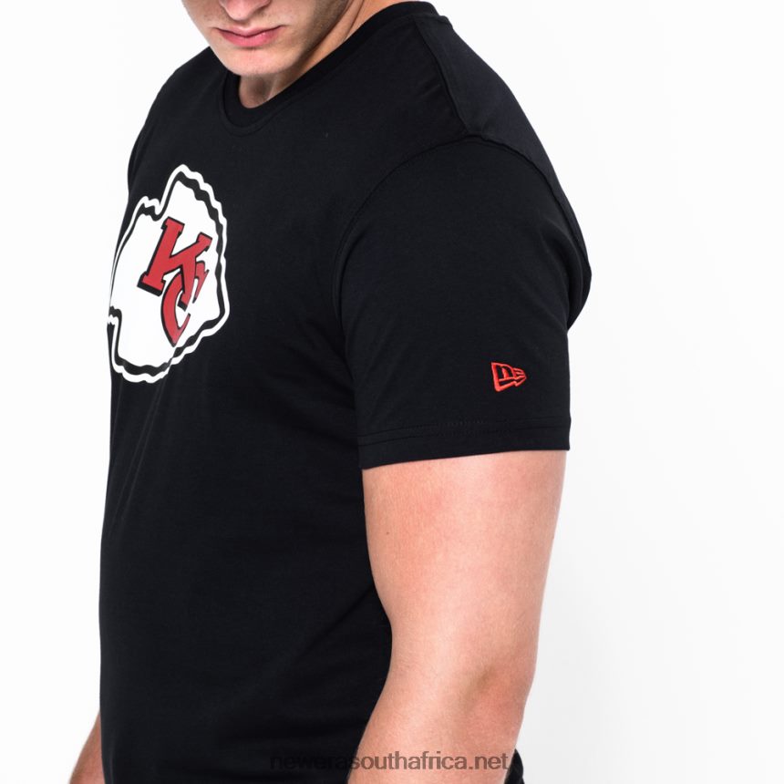 Kansas City Chiefs Team Logo Black T-Shirt New Era TRBRBN3106