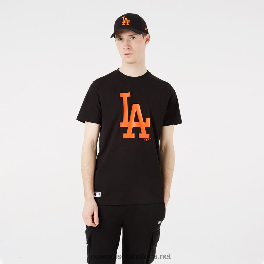 LA Dodgers Colour Essential Black T-Shirt New Era TRBRBN3090