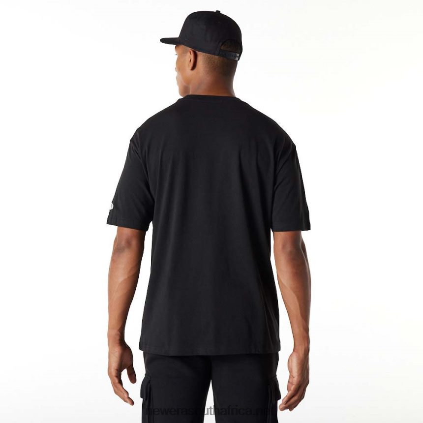 LA Dodgers Essentials Oversized Black T-Shirt New Era TRBRBN2973