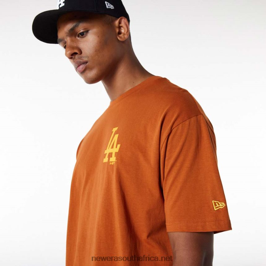 LA Dodgers Essentials Oversized Orange T-Shirt New Era TRBRBN2987