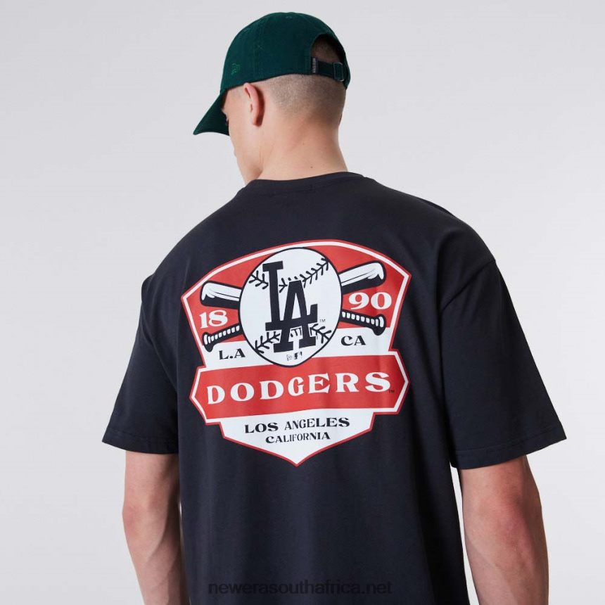 LA Dodgers Graphic Oversized Blue T-Shirt New Era TRBRBN3112