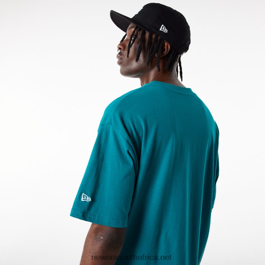 LA Dodgers League Essential Blue Oversized T-Shirt New Era TRBRBN3140