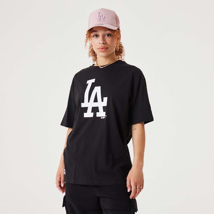 LA Dodgers MLB League Essential Black Oversized T-Shirt New Era TRBRBN2999