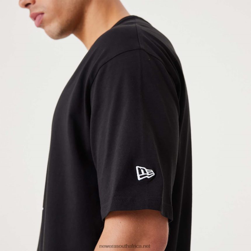 LA Dodgers MLB League Essential Black Oversized T-Shirt New Era TRBRBN2999