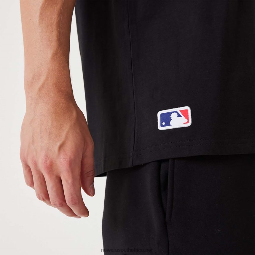 LA Dodgers MLB League Essential Black Oversized T-Shirt New Era TRBRBN2999