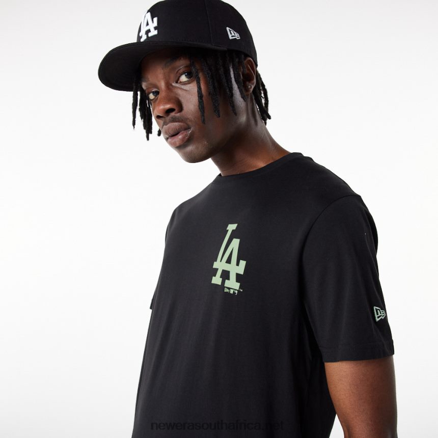 LA Dodgers MLB League Essential Black T-Shirt New Era TRBRBN2877