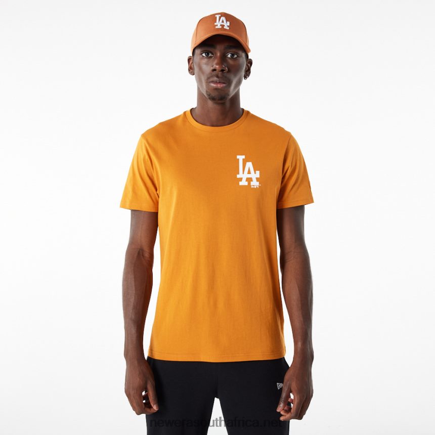 LA Dodgers MLB League Essential Orange T-Shirt New Era TRBRBN3153