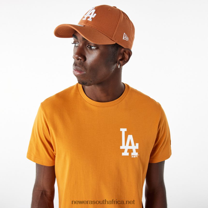 LA Dodgers MLB League Essential Orange T-Shirt New Era TRBRBN3153