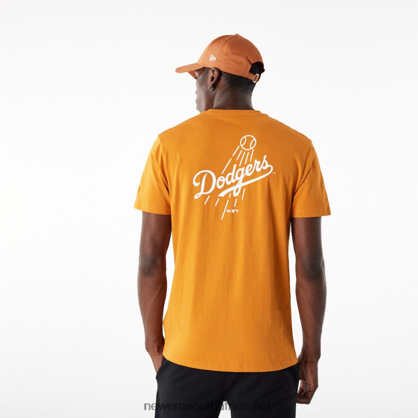 LA Dodgers MLB League Essential Orange T-Shirt New Era TRBRBN3153