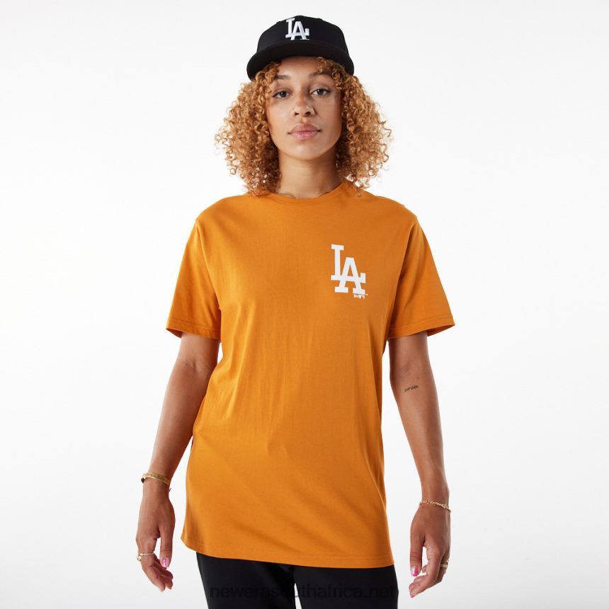 LA Dodgers MLB League Essential Orange T-Shirt New Era TRBRBN3153