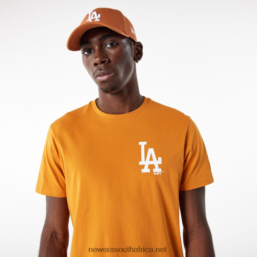 LA Dodgers MLB League Essential Orange T-Shirt New Era TRBRBN3153