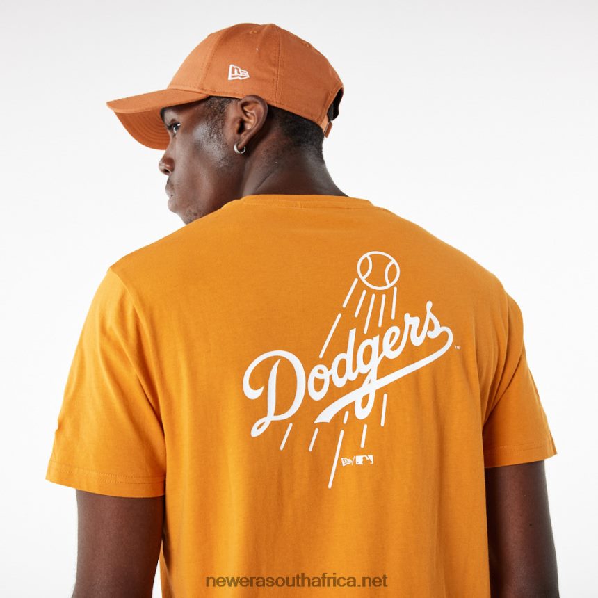 LA Dodgers MLB League Essential Orange T-Shirt New Era TRBRBN3153