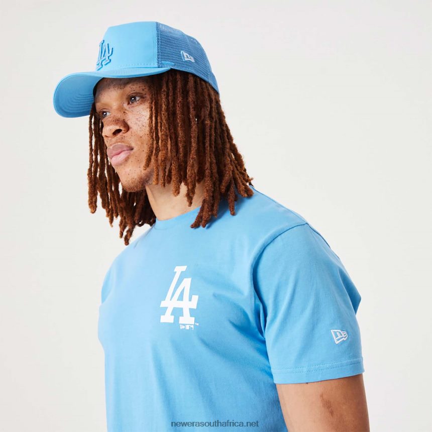 LA Dodgers MLB League Essential Pastel Blue T-Shirt New Era TRBRBN2872