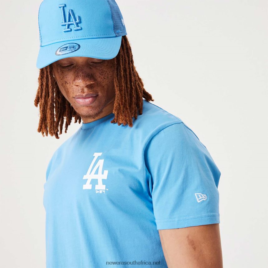 LA Dodgers MLB League Essential Pastel Blue T-Shirt New Era TRBRBN2872