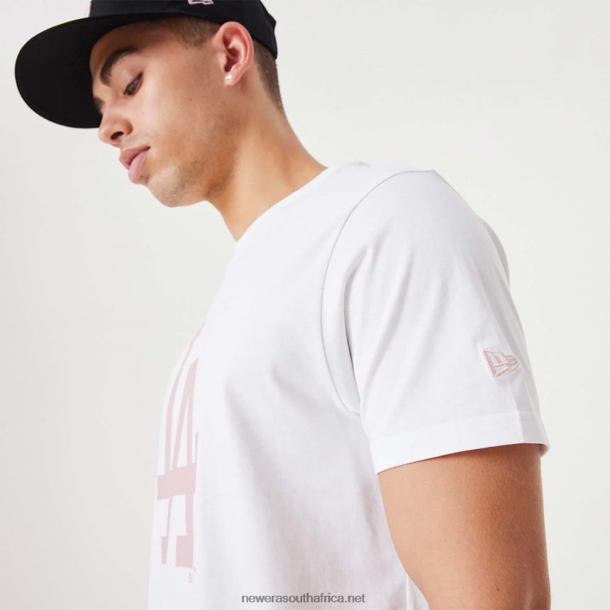 LA Dodgers MLB League Essential White T-Shirt New Era TRBRBN3027