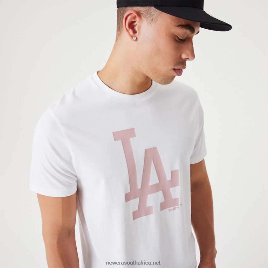 LA Dodgers MLB League Essential White T-Shirt New Era TRBRBN3027
