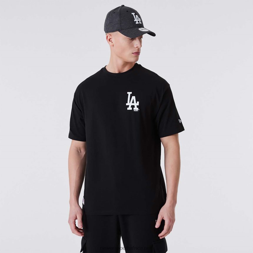 LA Dodgers MLB League Essentials Oversized Black T-Shirt New Era TRBRBN3041