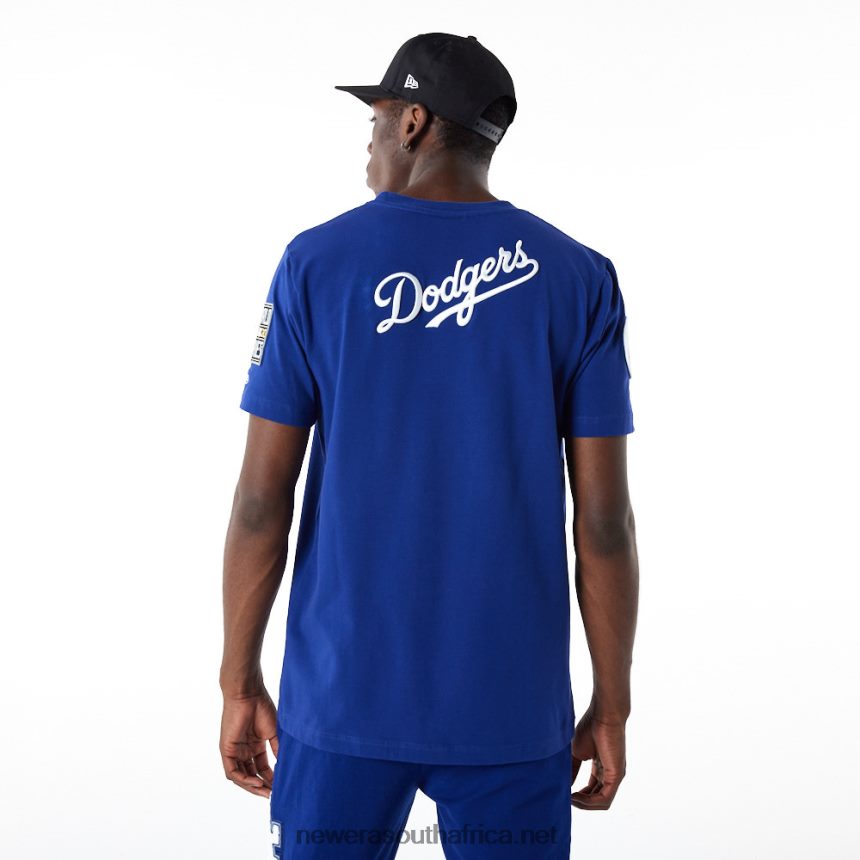 LA Dodgers MLB Logo Select Dark Royal Blue T-Shirt New Era TRBRBN3002