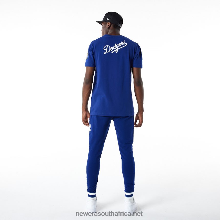 LA Dodgers MLB Logo Select Dark Royal Blue T-Shirt New Era TRBRBN3002