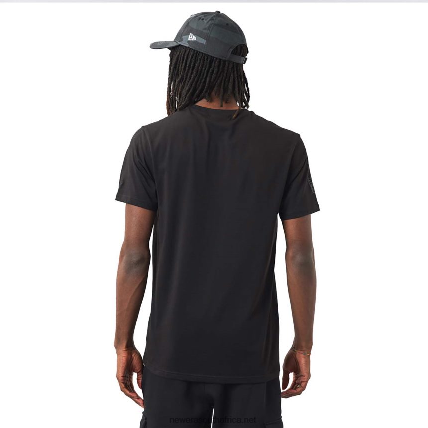 Las Vegas Raiders NFL Foil Black T-Shirt New Era TRBRBN3005