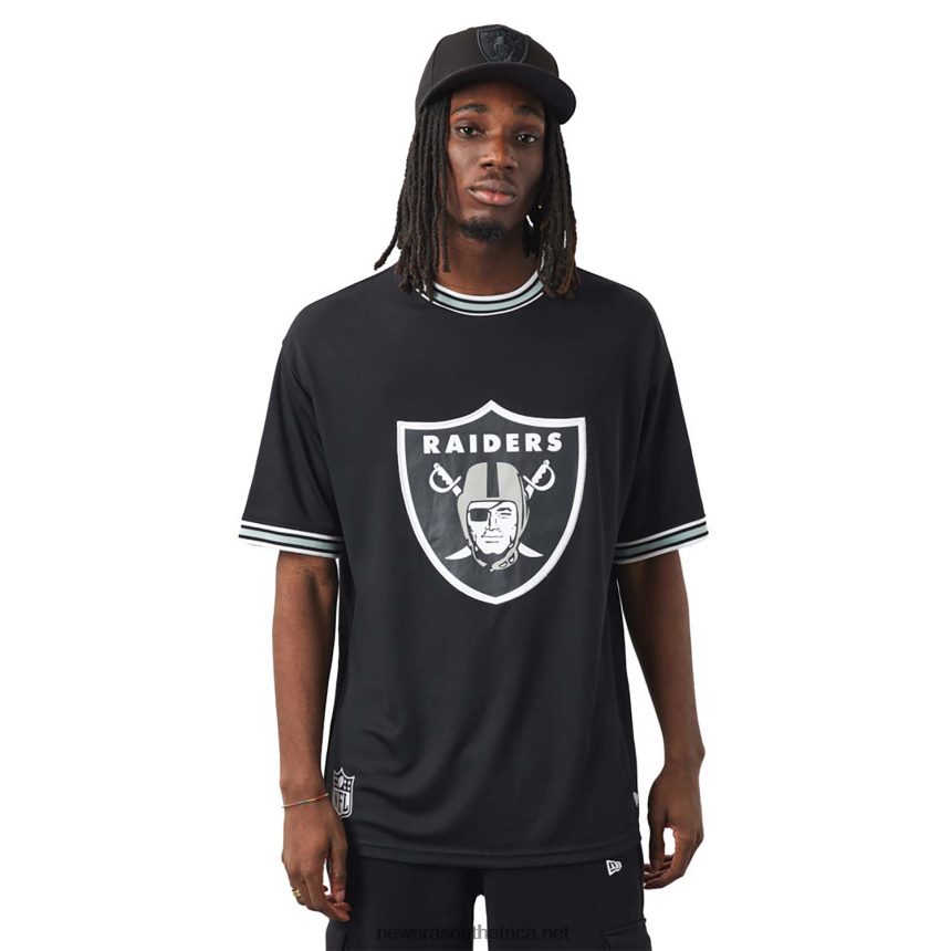 Las Vegas Raiders NFL Team Logo Black T-Shirt New Era TRBRBN3033