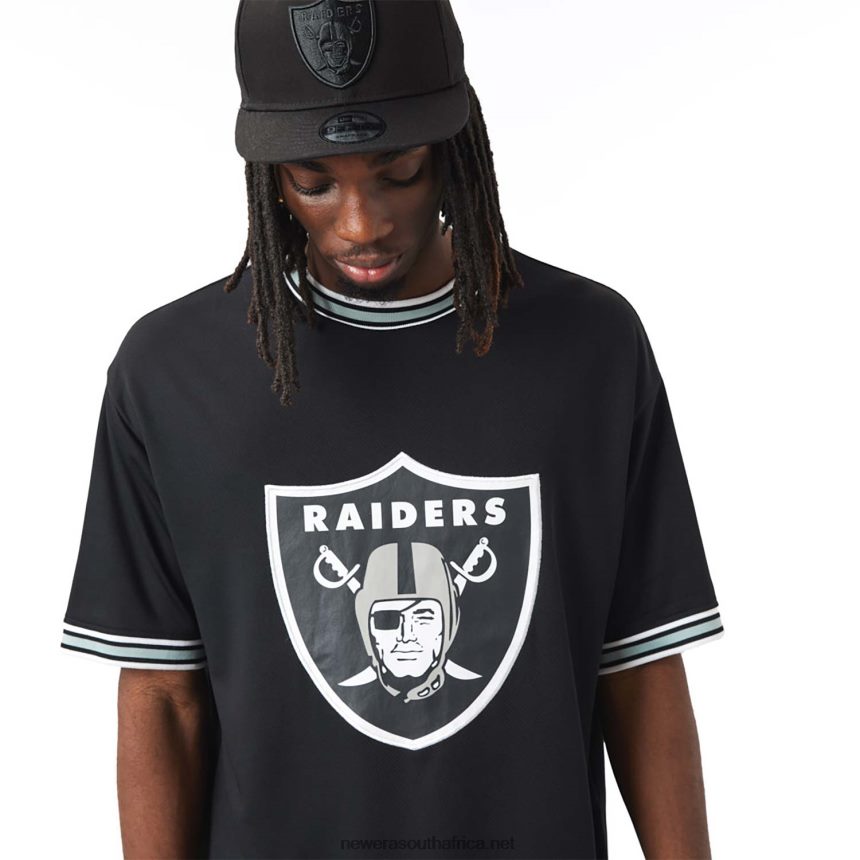 Las Vegas Raiders NFL Team Logo Black T-Shirt New Era TRBRBN3033