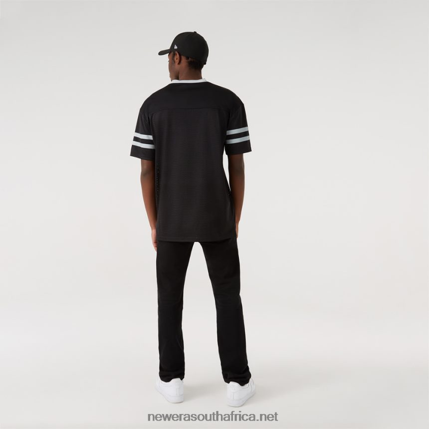 Las Vegas Raiders Oversized Black Jersey New Era TRBRBN3117