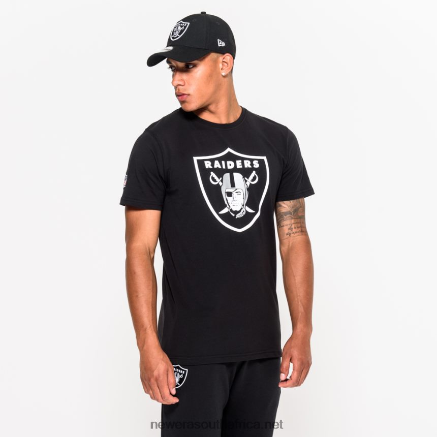 Las Vegas Raiders Team Logo Black T-Shirt New Era TRBRBN2852