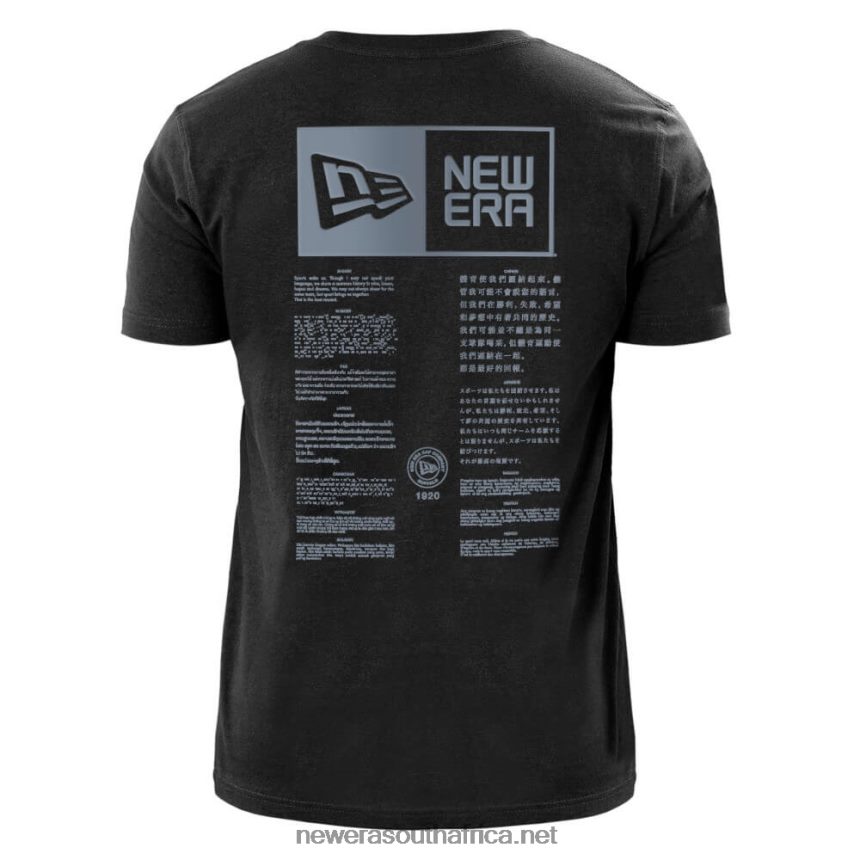 Las Vegas Raiders x Alpha Industries Black T-Shirt New Era TRBRBN2961