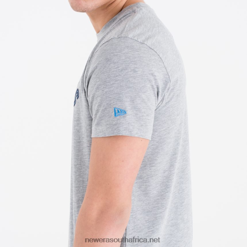 Memphis Grizzlies NBA Team Logo Grey T-Shirt New Era TRBRBN3066