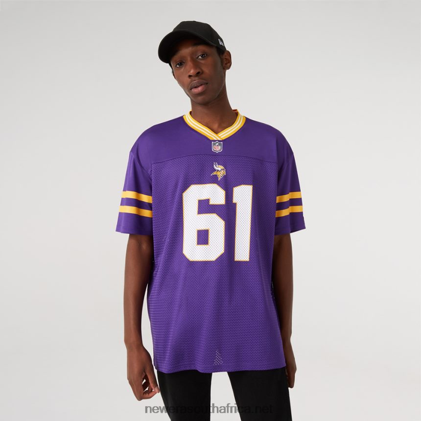 Minnesota Vikings Oversized Purple Jersey New Era TRBRBN3130