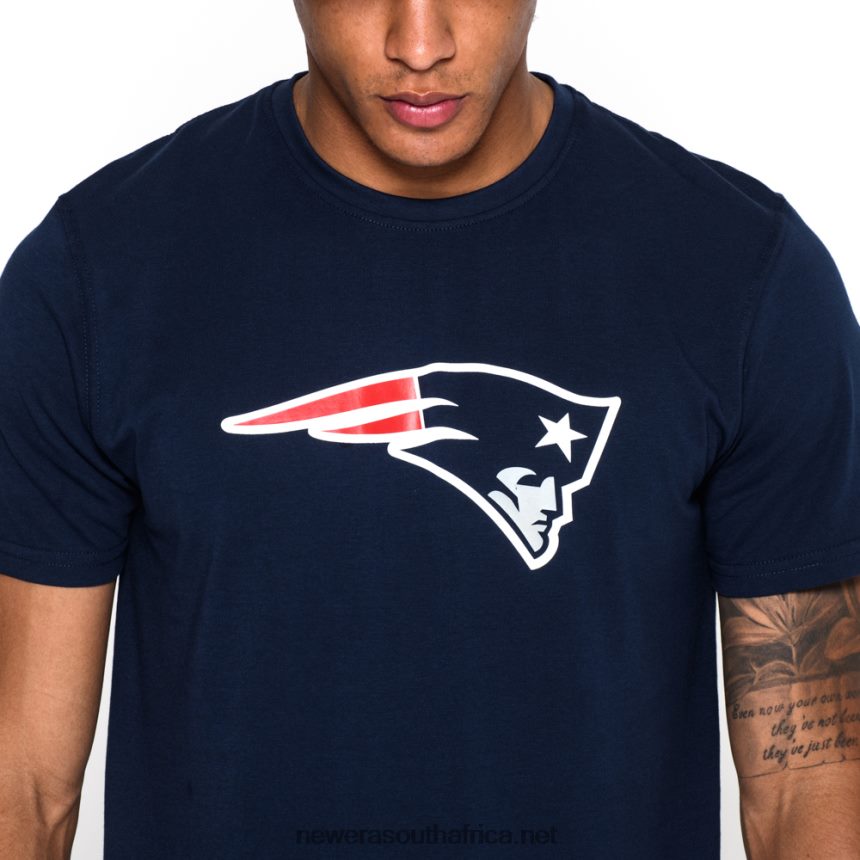 New England Patriots Team Logo Blue T-Shirt New Era TRBRBN2897
