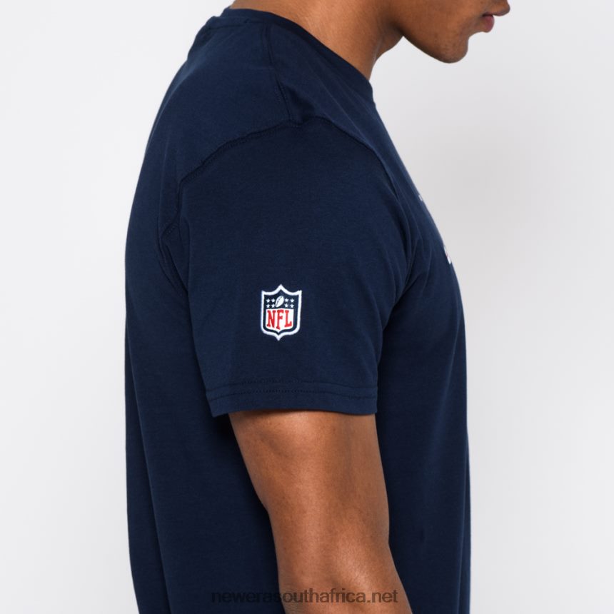 New England Patriots Team Logo Blue T-Shirt New Era TRBRBN2897