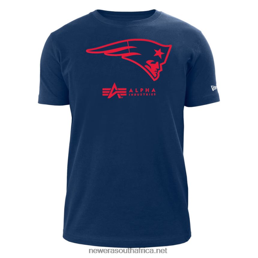 New Englans Patriots x Alpha Industries Navy T-Shirt New Era TRBRBN2975