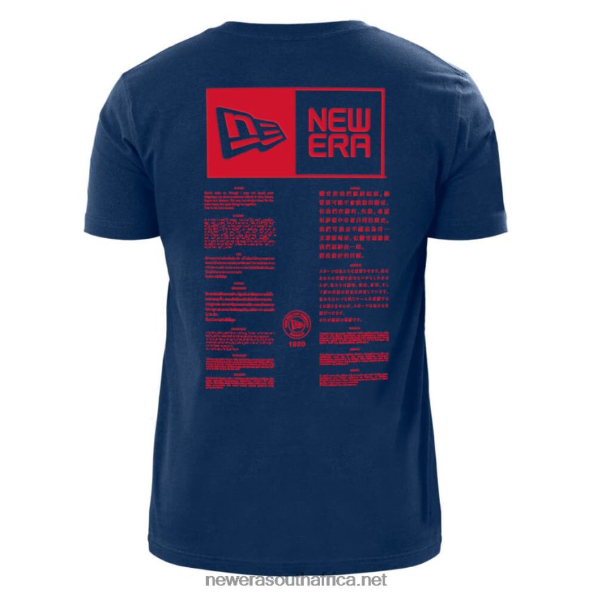 New Englans Patriots x Alpha Industries Navy T-Shirt New Era TRBRBN2975