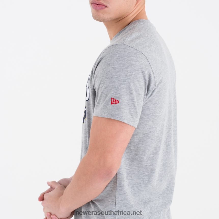 New Orleans Pelicans Team Logo Grey T-Shirt New Era TRBRBN3080