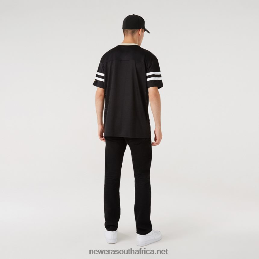 New Orleans Saints Oversized Black Jersey New Era TRBRBN3063