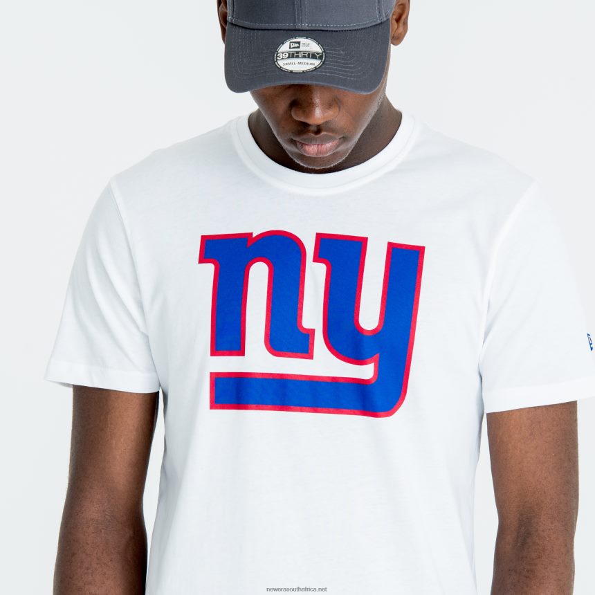 New York Giants NFL Team Logo White T-Shirt New Era TRBRBN3176