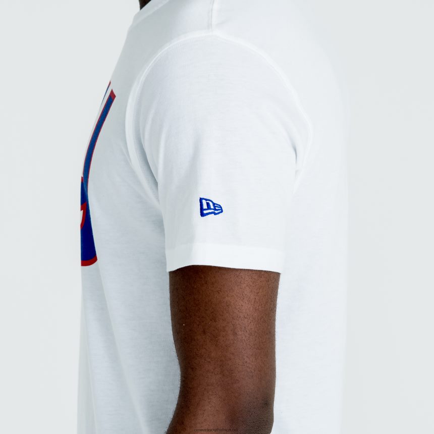New York Giants NFL Team Logo White T-Shirt New Era TRBRBN3176