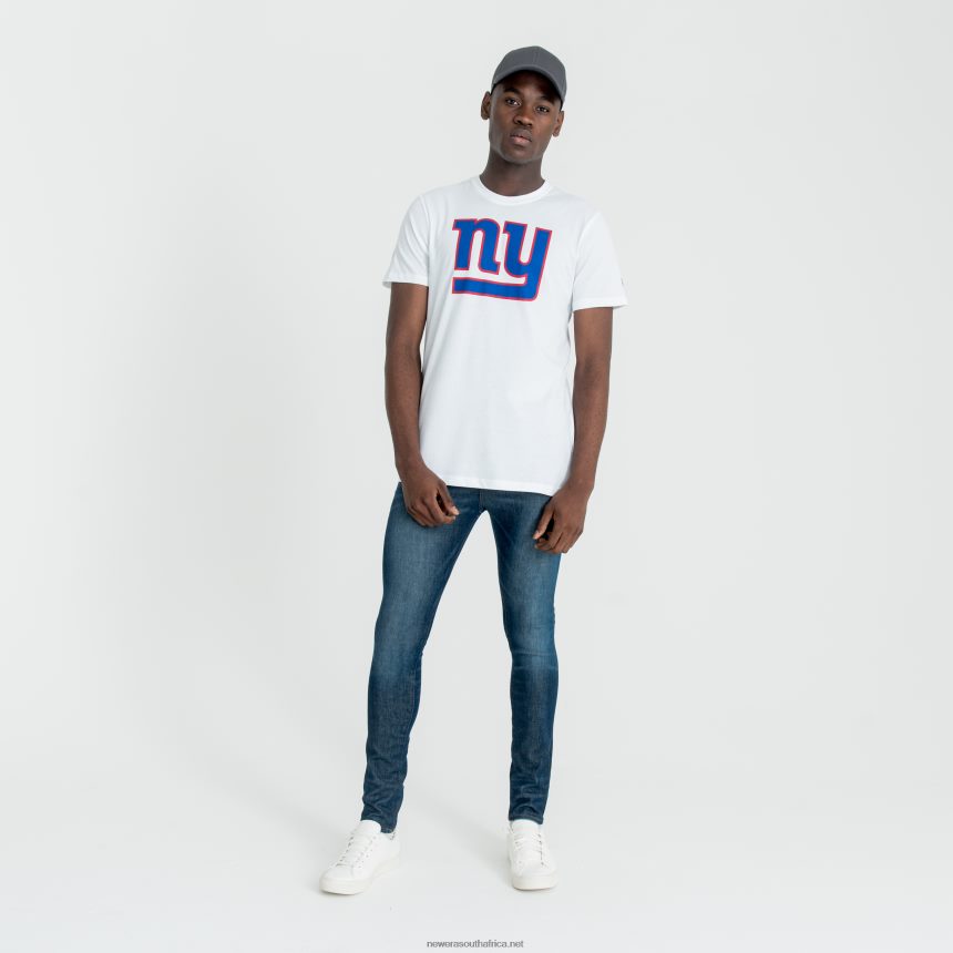 New York Giants NFL Team Logo White T-Shirt New Era TRBRBN3176