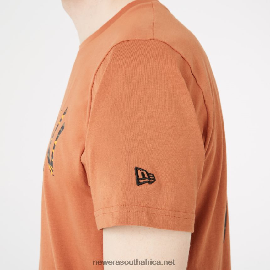 New York Yankees Camo Logo Brown T-Shirt New Era TRBRBN2909