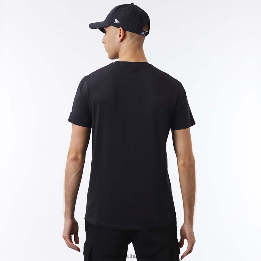 New York Yankees Double Logo Navy T-Shirt New Era TRBRBN3089