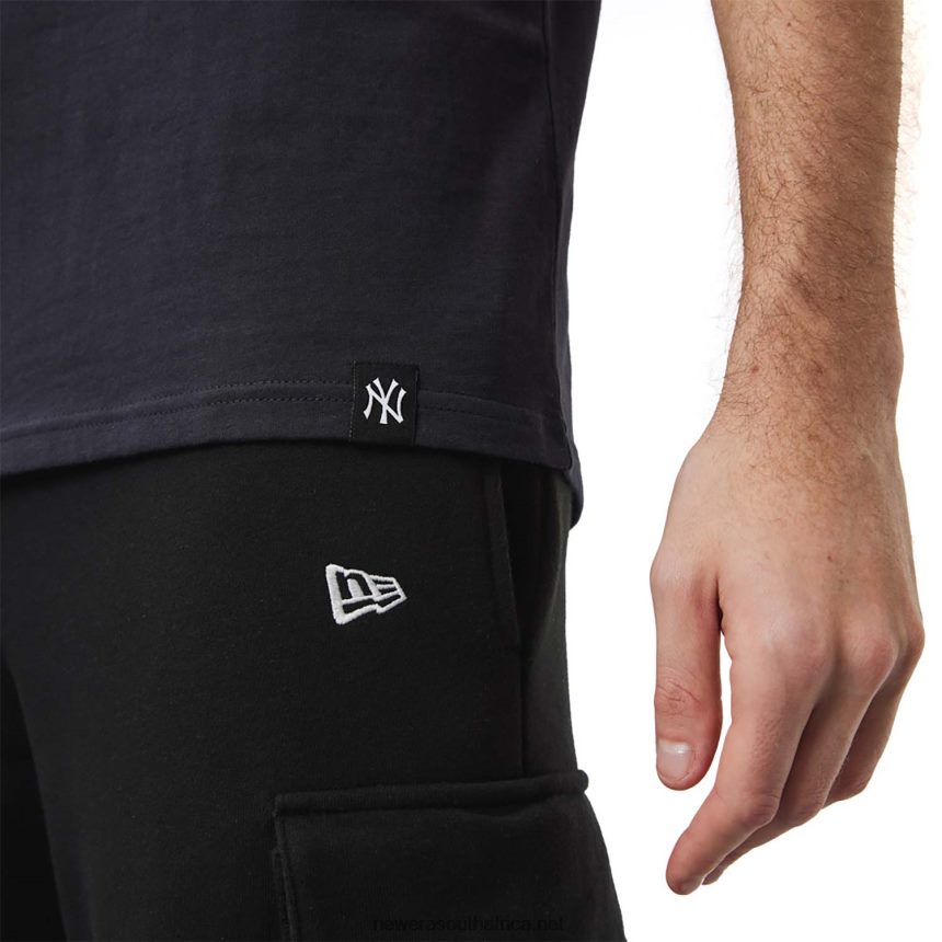 New York Yankees Double Logo Navy T-Shirt New Era TRBRBN3089