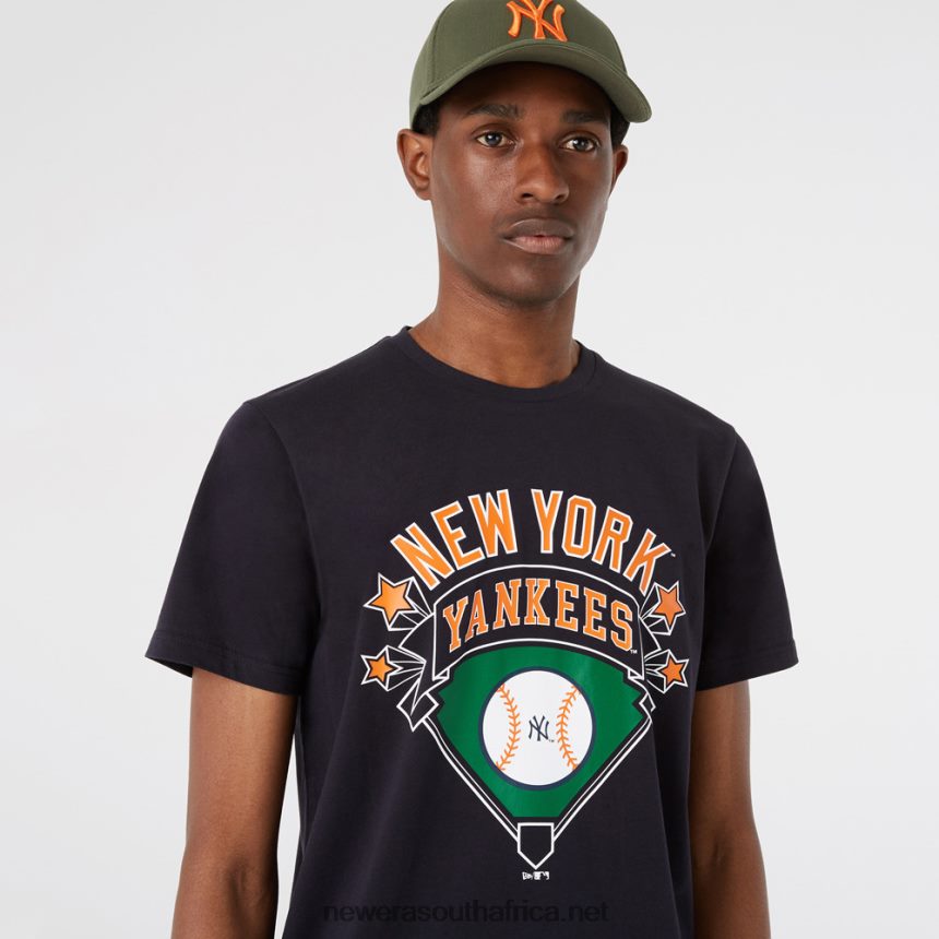 New York Yankees Graphic Navy T-Shirt New Era TRBRBN3007
